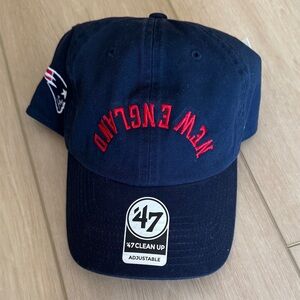 47 Brand Navy and Red New England Hat